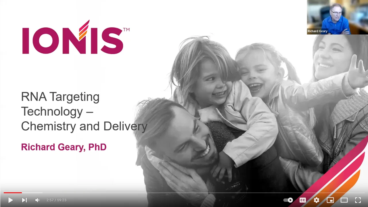 A Perspective From Industry - A Conversation With Richard S Geary, Ph D