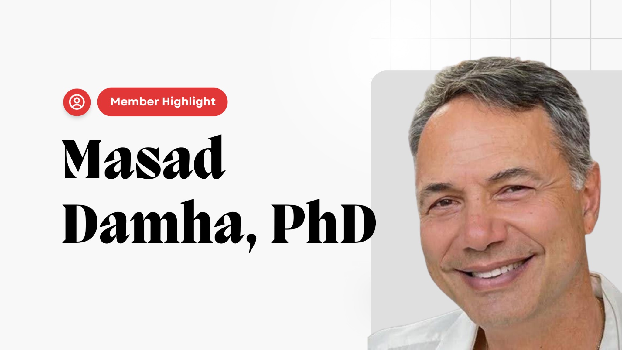 Masad Damha, PhD